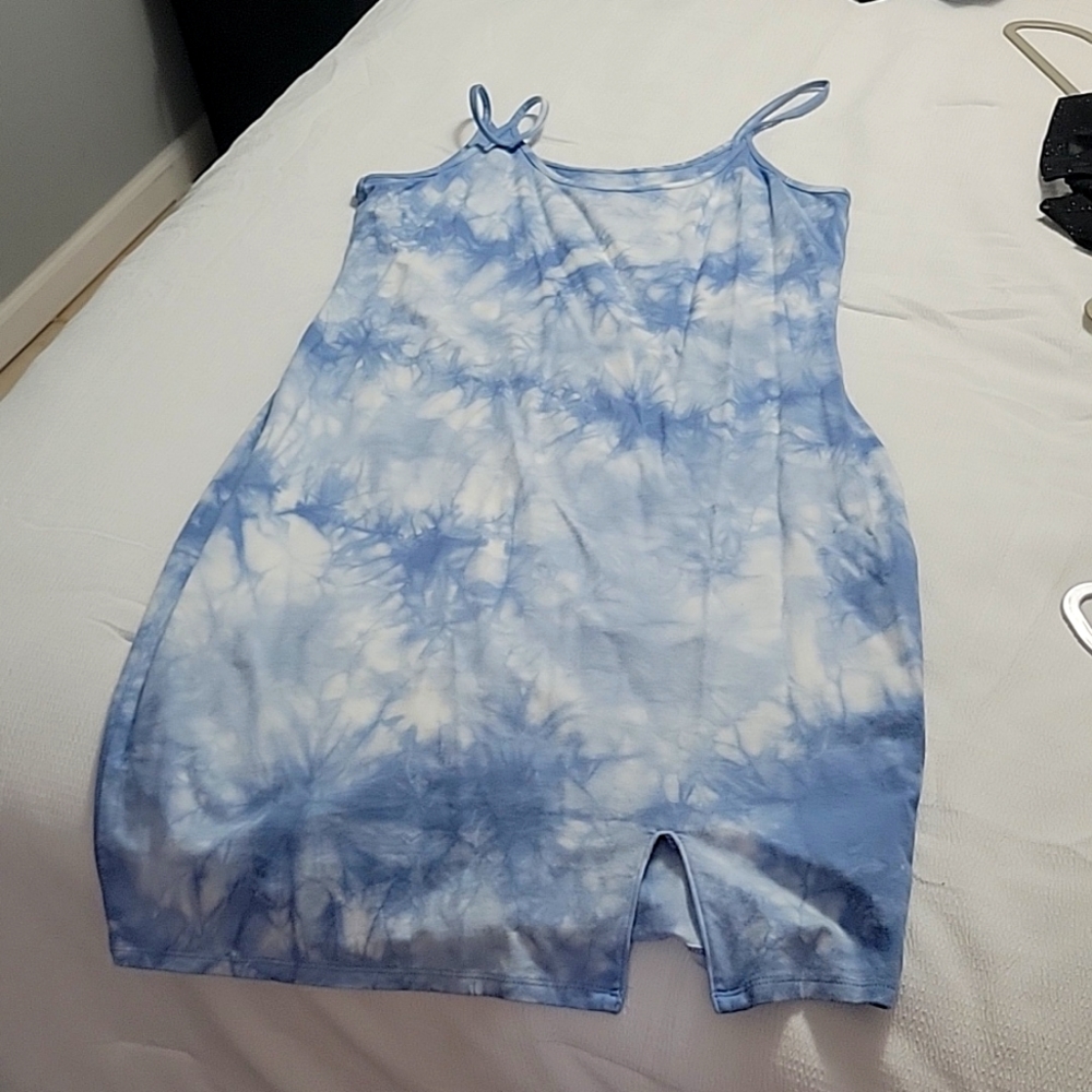 Tube dress with straps perfect for summer
